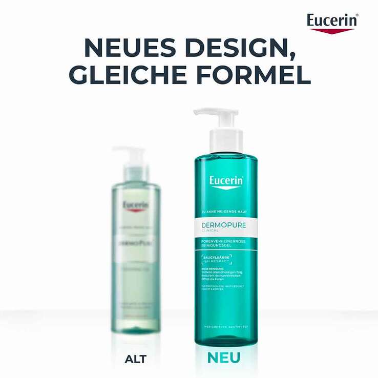 Eucerin Dermopure Clinical Reinig.Gel porenverfein, 400 ml