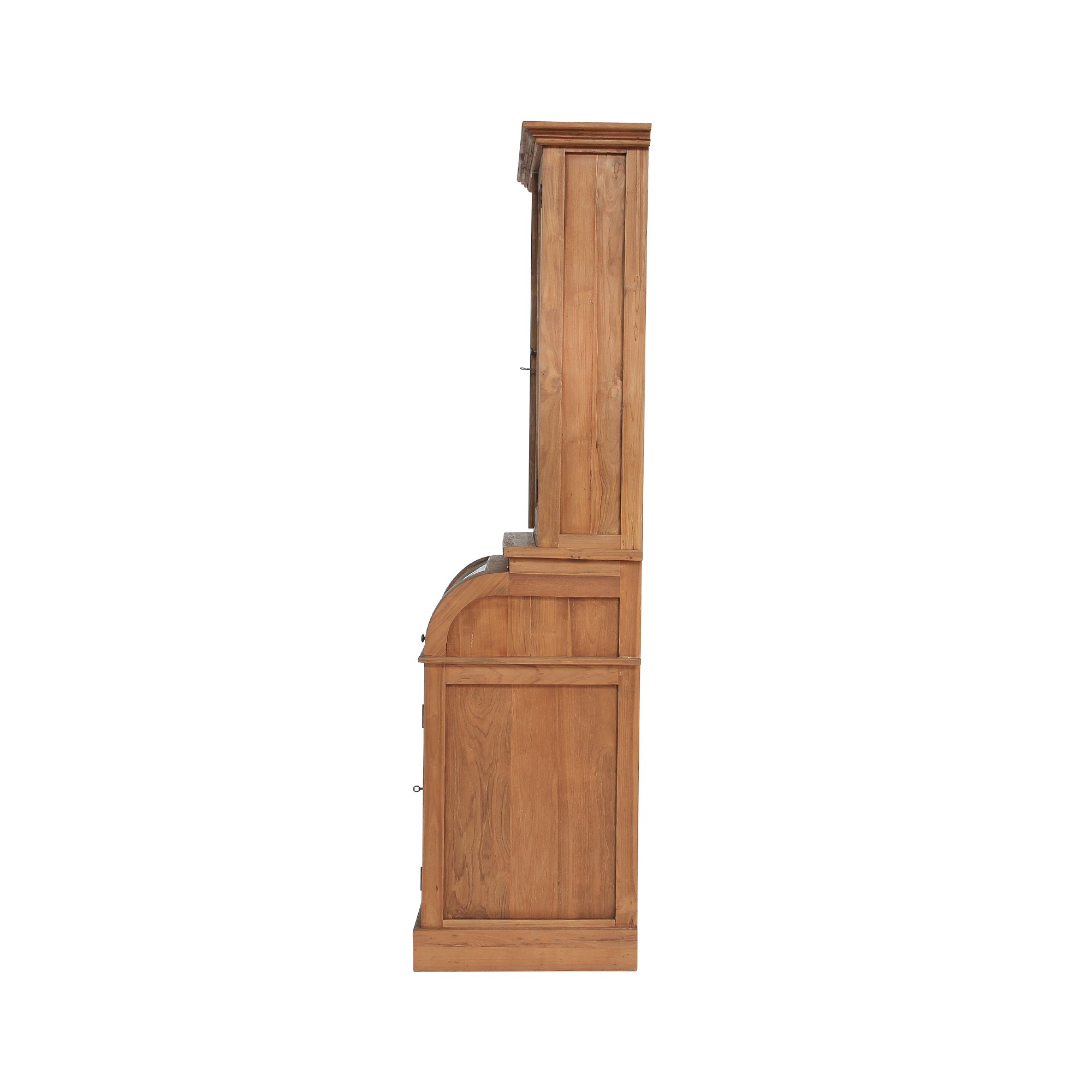 Schrank Teakholz, natur, T 60 cm, B 100 cm, H 225 cm von fischer's lagerhaus