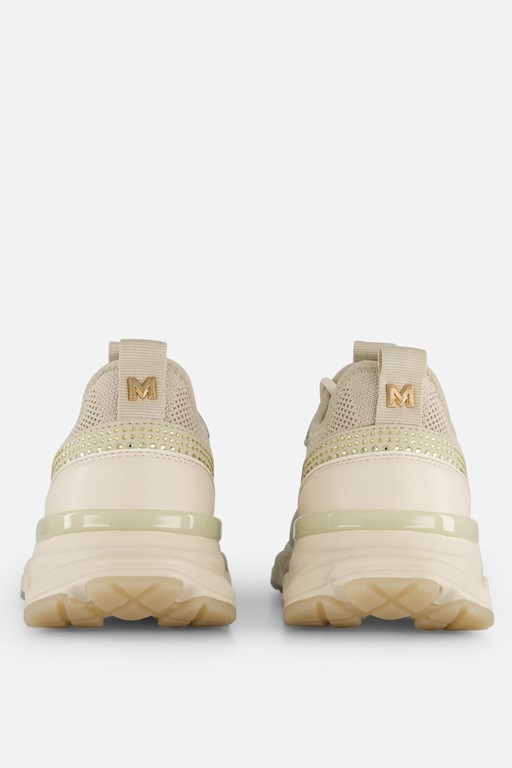 Mexx North Sneakers beige Textiel