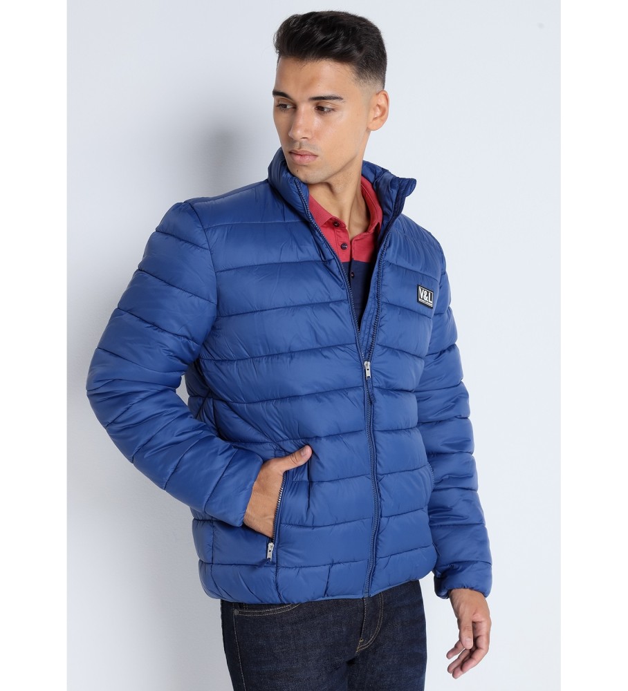 Victorio & Lucchino, Casaco acolchoado azul V&L
