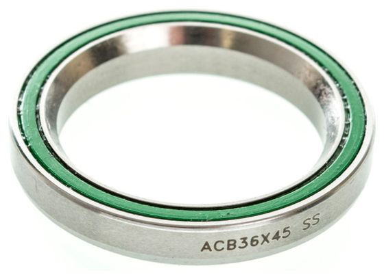 ENDURO BEARINGS Roulement Acier Inoxydable ABEC-3 3645 30.2X41X6.5 (36°X45°)