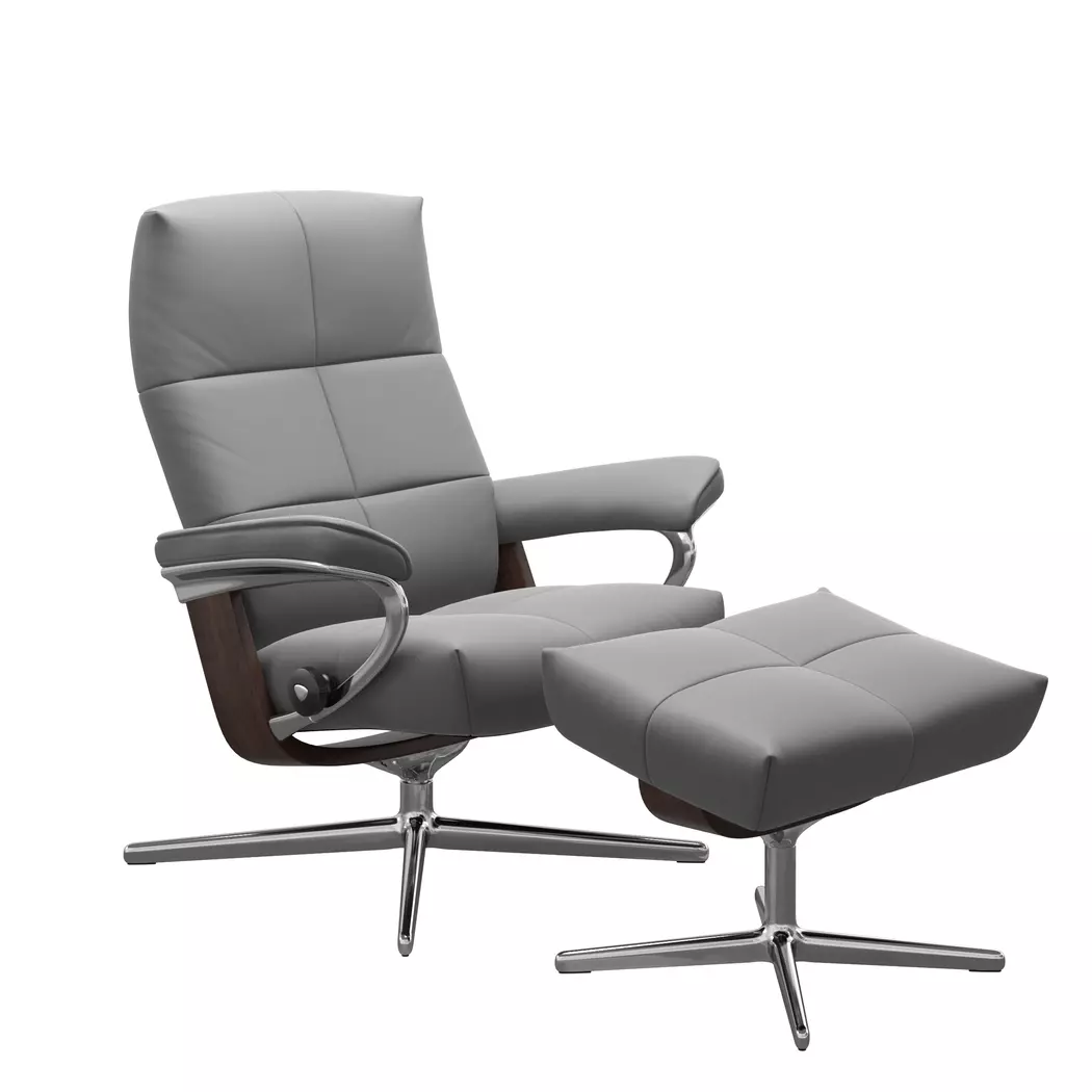 Sessel mit Hocker David Cross
