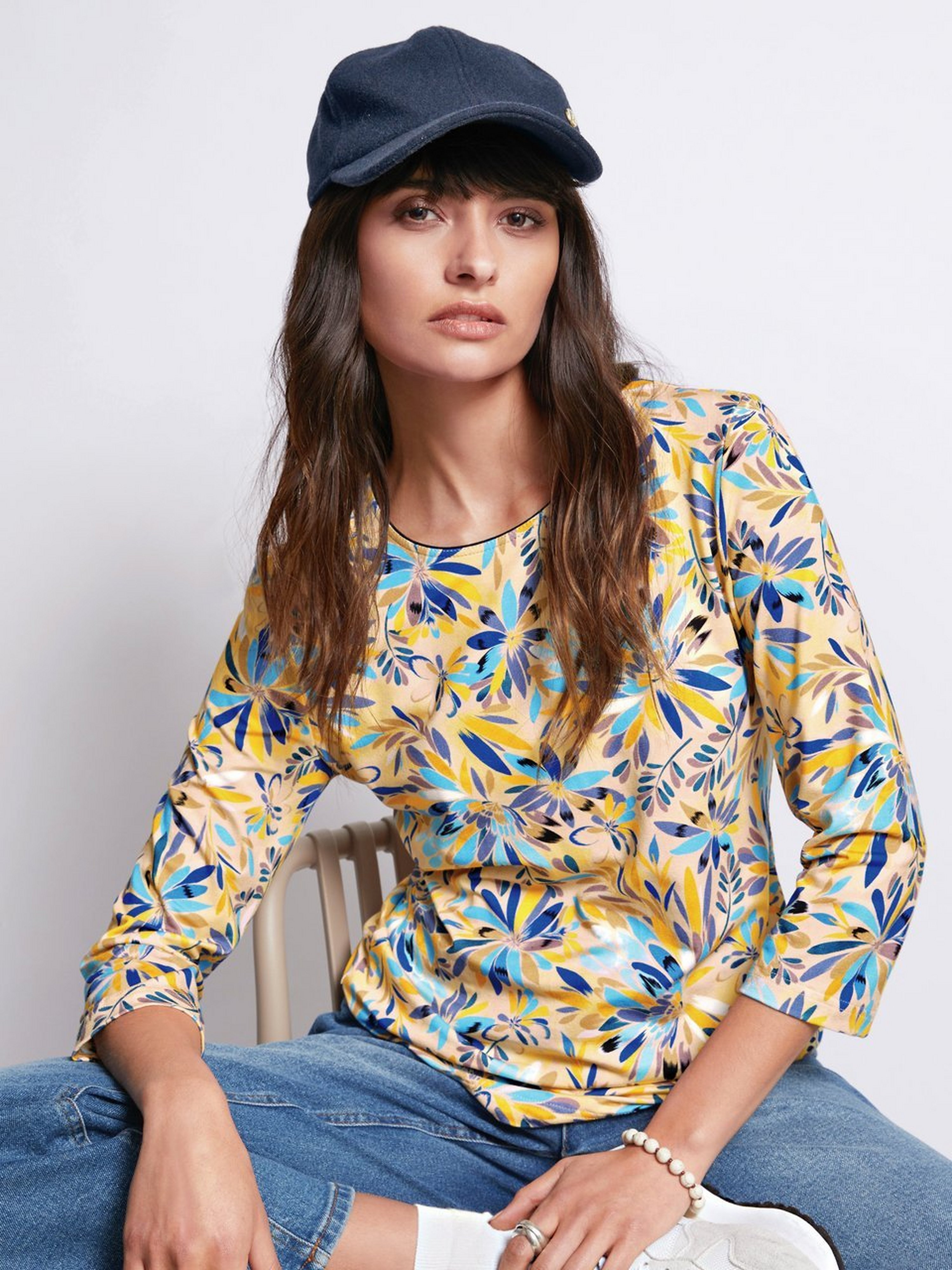 Shirt mit 3/4-Arm