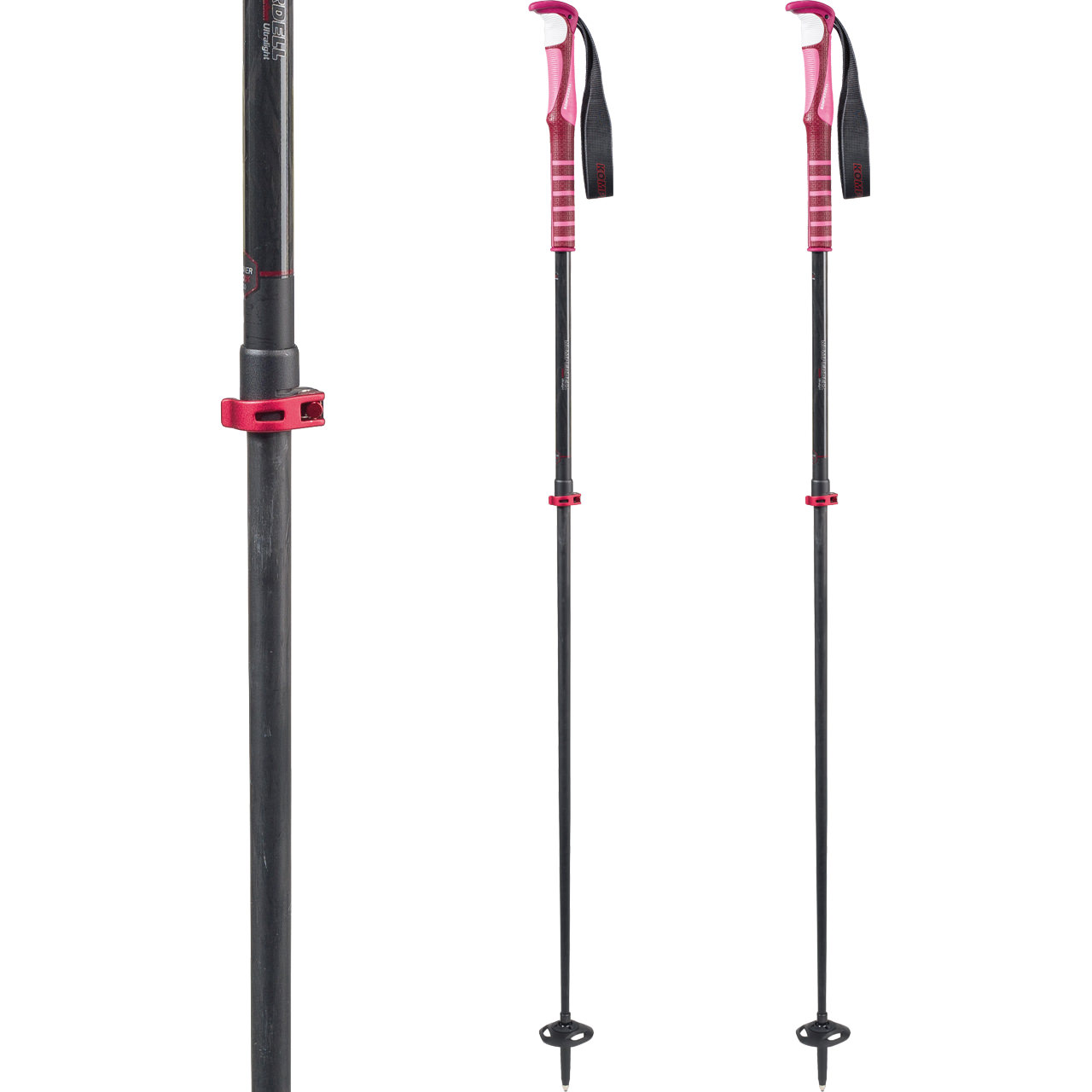 Komperdell Carbon C7 Ascent berry | Komperdell Skistöcke | Komperdell | K | MARKEN | XSPO
