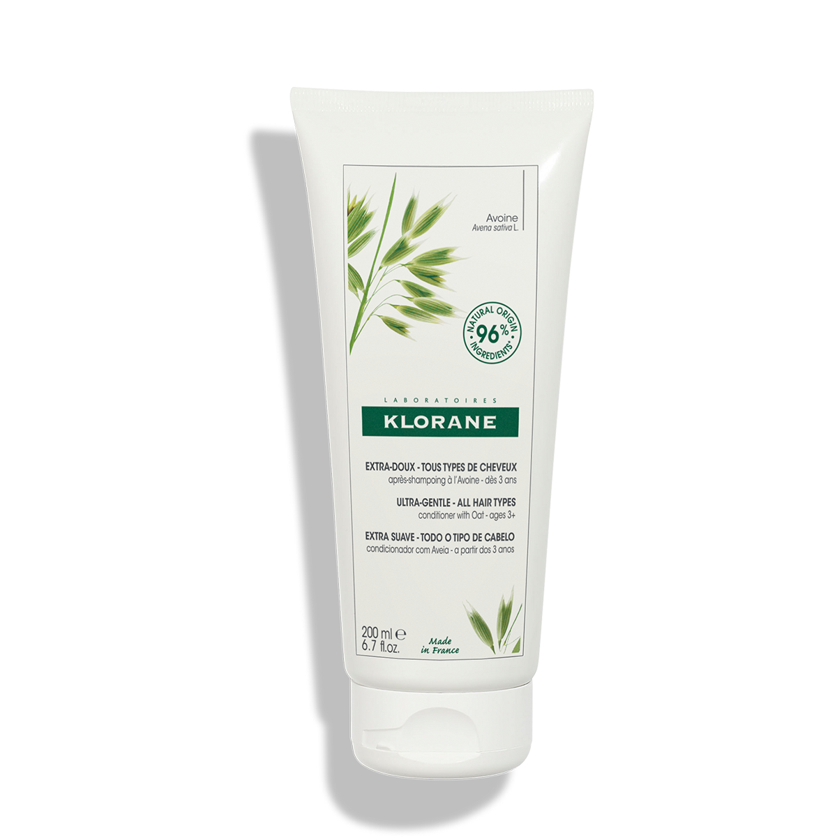Klorane Pflegebalsam<br>200 ml, Tube, Hafer Bio