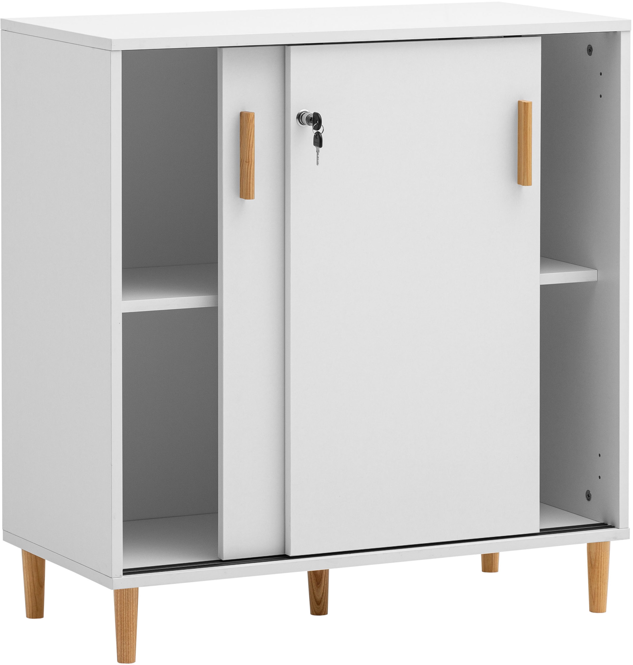 Schildmeyer Aktenschrank »Torge Aktenschrank, Breite 80 cm« 1 Stk. tlg. 2-fach Stapelbar