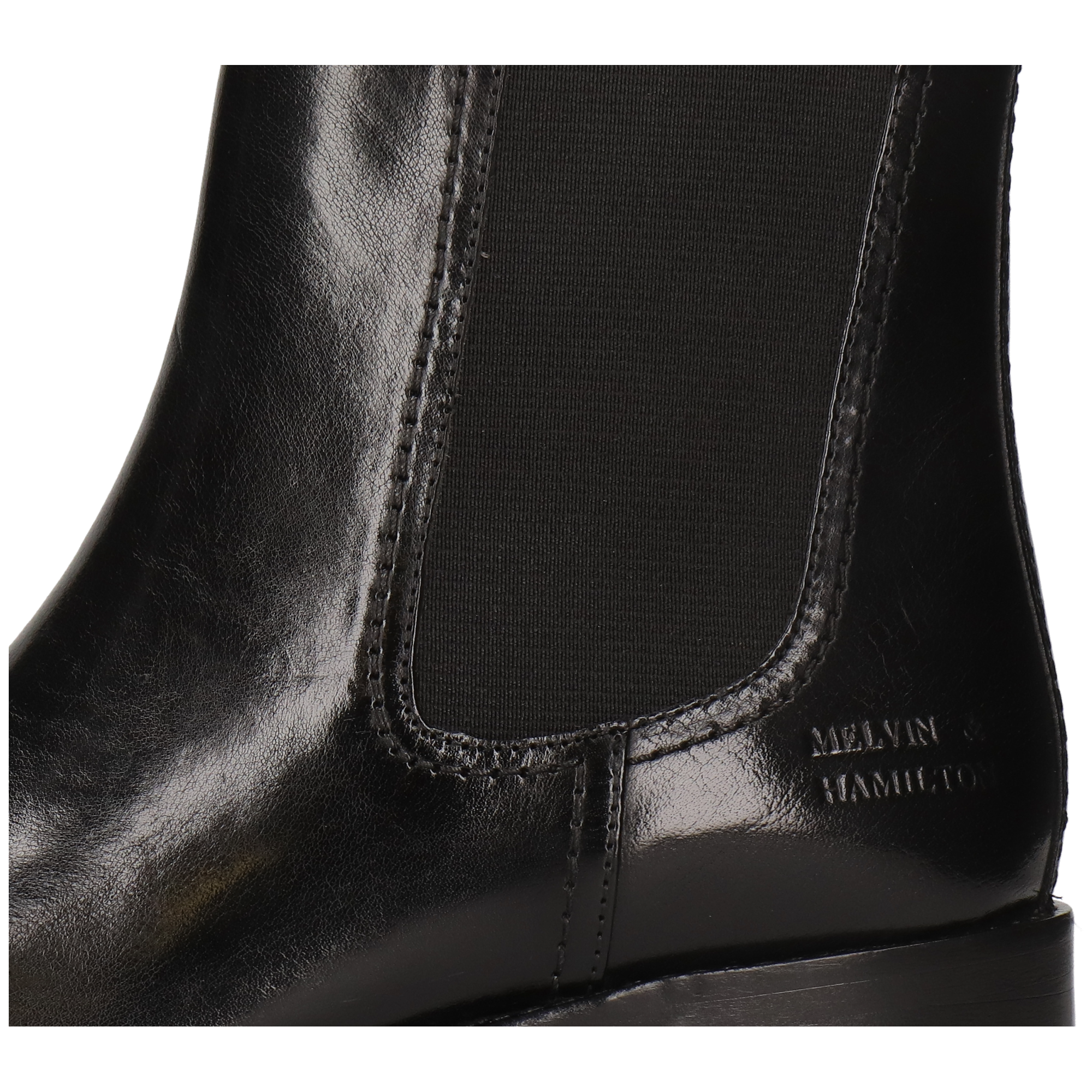 KAYA 1 - Bottes à talon bottier | Noir