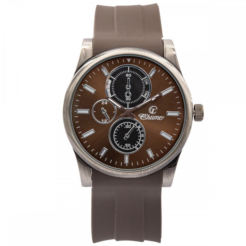 Montre Homme CHTIME bracelet Plastique Noir
