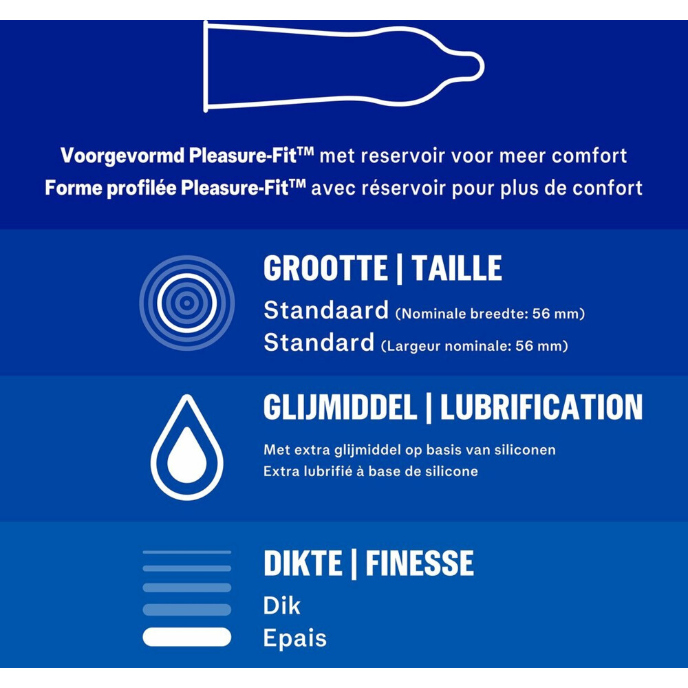 Durex - Extra Safe Condooms 20 stuks & Classic Natural Condooms 20 stuks - Pakket