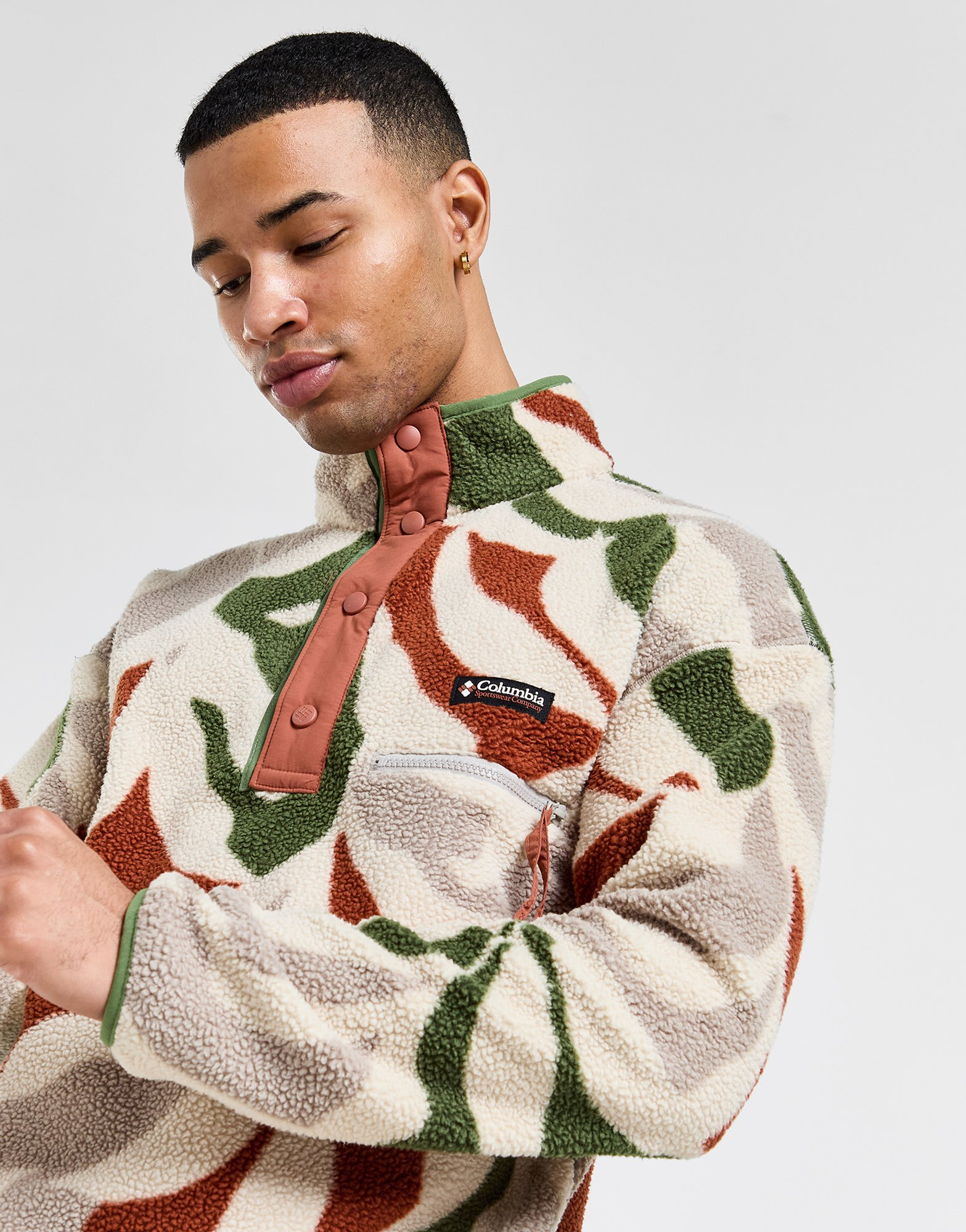 Columbia Polaire Imprimée Helvetia Homme