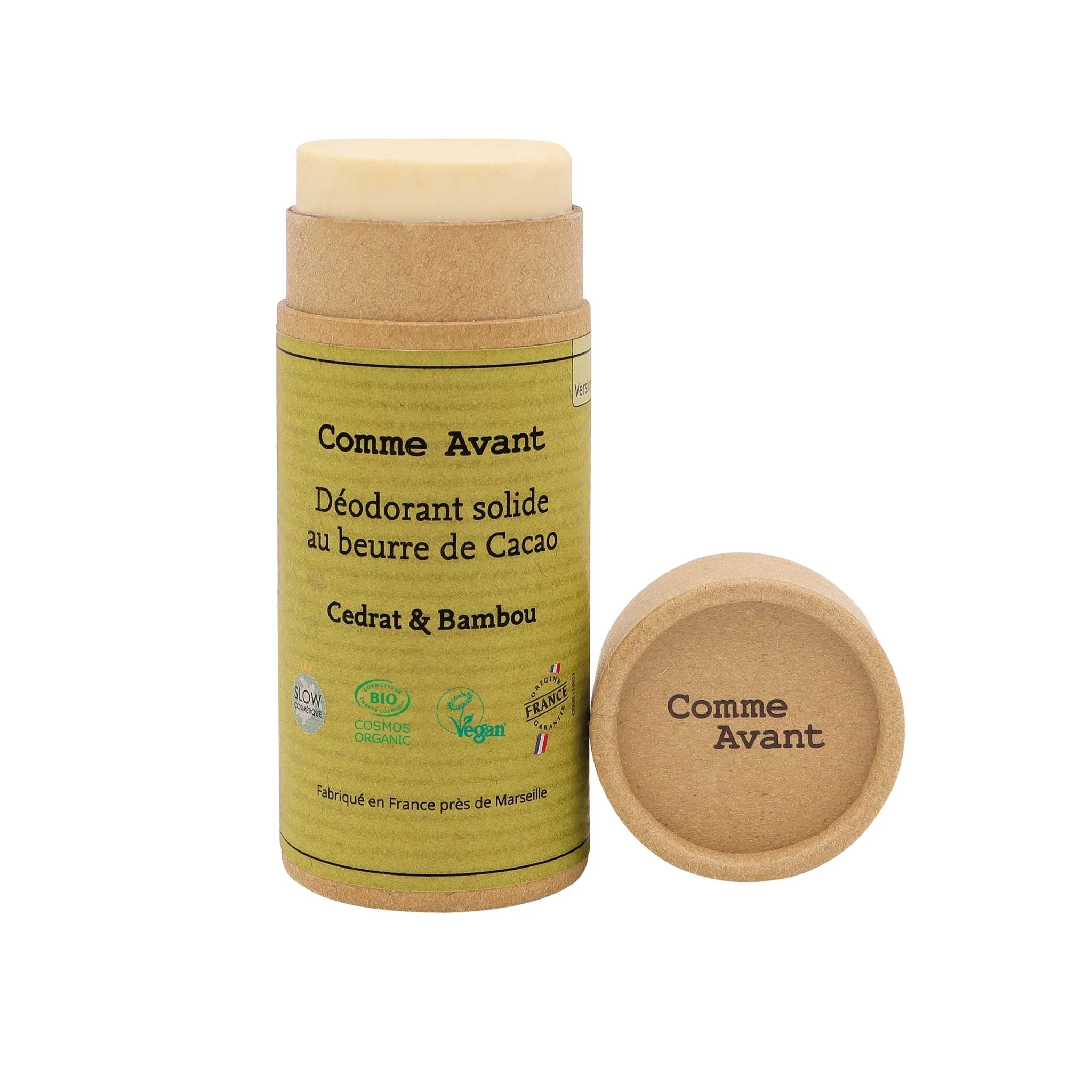 Déodorant solide cédrat & bambou - Version 3 - 1 déodorant - 60g