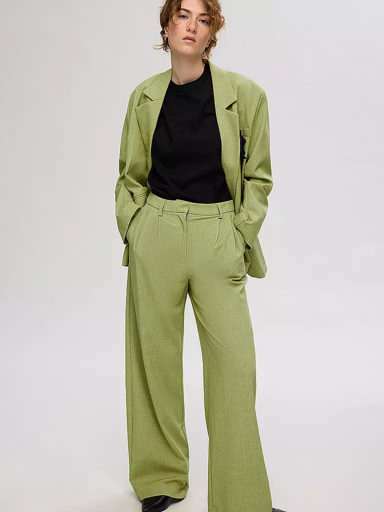 SELECTED FEMME Marlenehose SLFSOPHIE grün