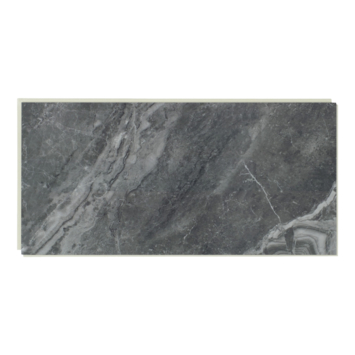 Wandtegel kunststof Allora 30,5x61 cm grijs marmer glans, dikte 5mm  1,116 m²