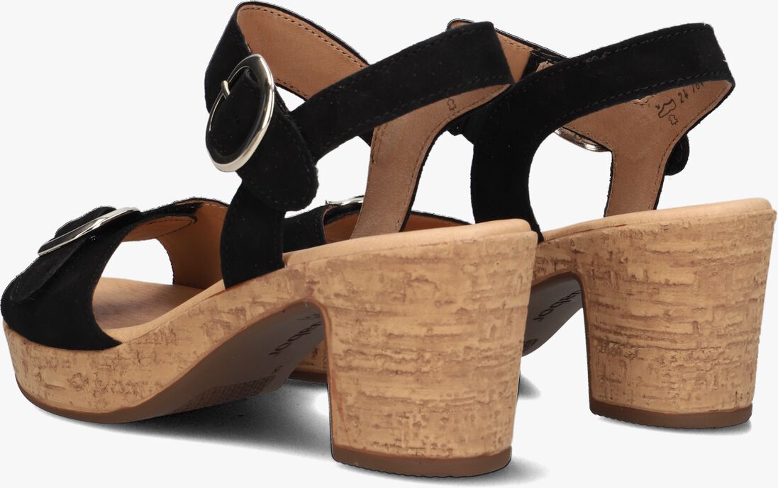 GABOR zwarte gabor sandalen 764.1