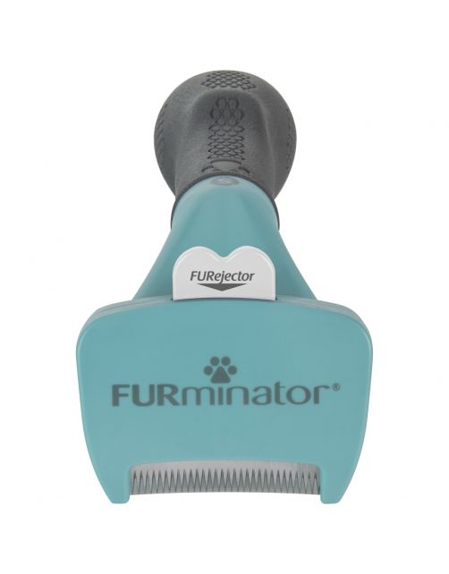 Furminator Cat Undercoat Tool - Short Hair - Kattenvachtkam - Turquoise Small