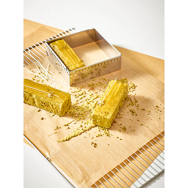 Cadre entremets carré adaptable inox 16 cm De Buyer