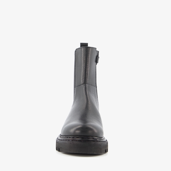 Groot leren meisjes chelsea boots