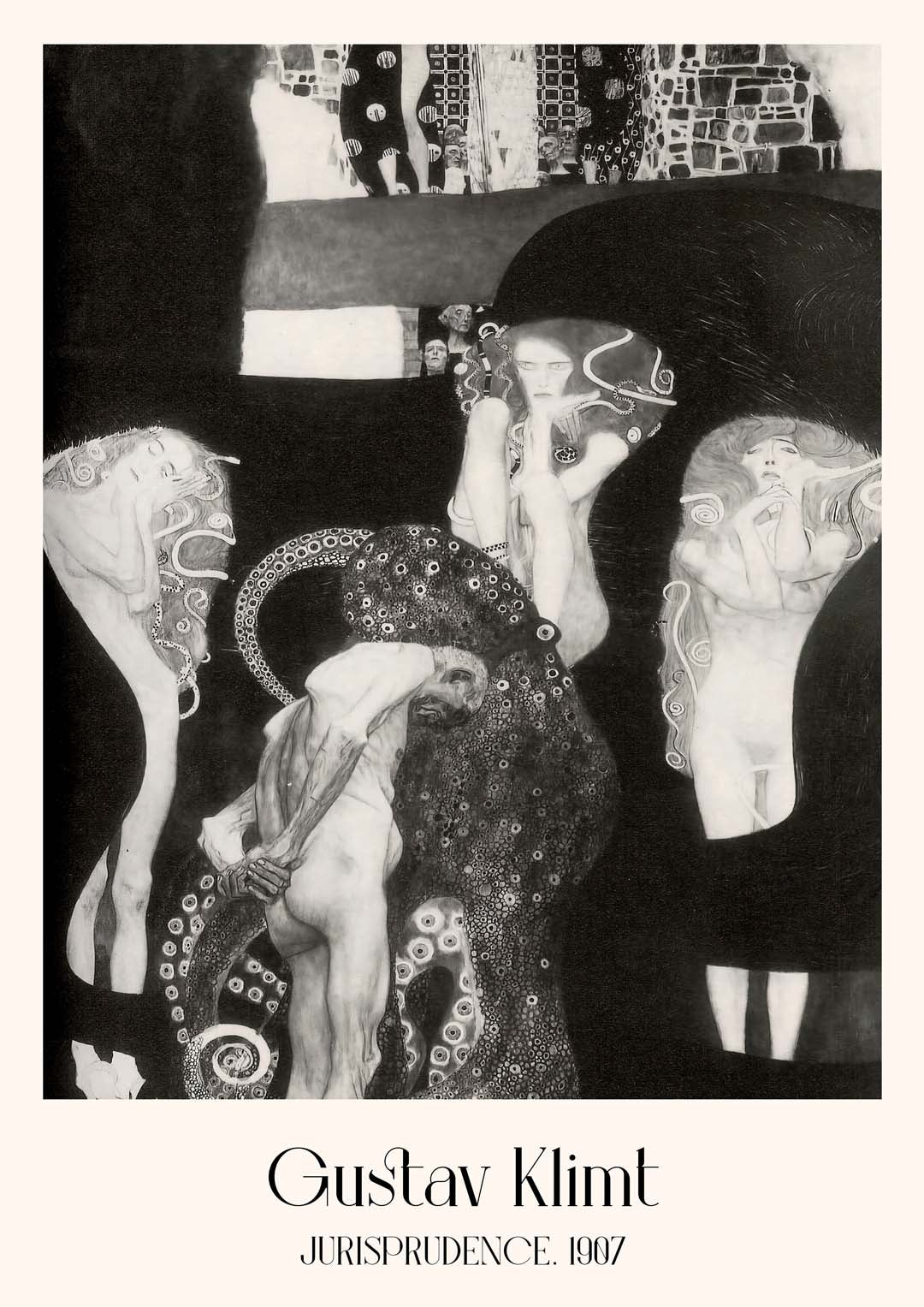Jurisprudenz von Gustav Klimt