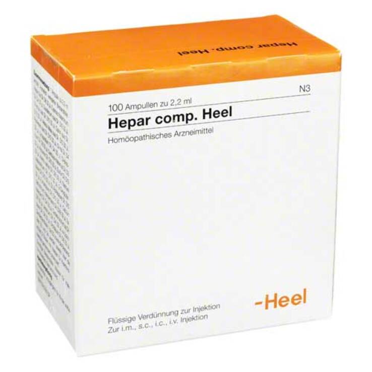 Hepar comp.Heel Ampullen, 100 St