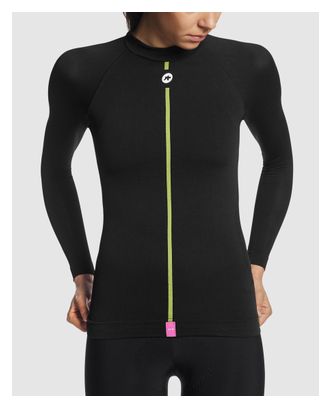Baselayer Femme Assos Spring Fall Skin Layer Noir