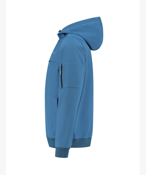 Ballin Softshell Jas Heren Lichtblauw