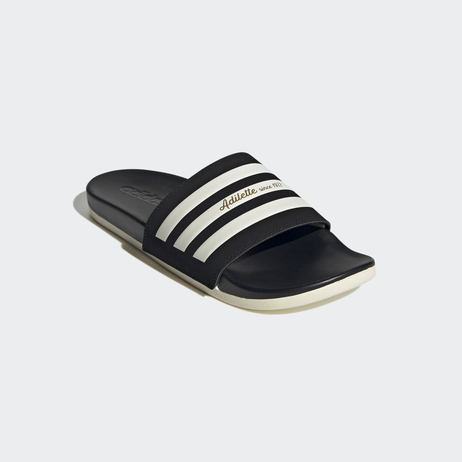 adidas Claquettes adilette - Noir/Blanc
