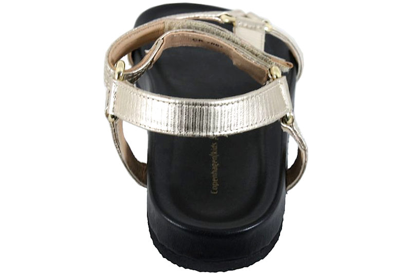 COPENHAGEN SHOES SUNSHINE METALLIC GOLD SANDAL