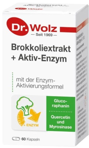 DR. WOLZ Brokkoliextrakt   Aktiv-Enzym Kaps 60 Stk