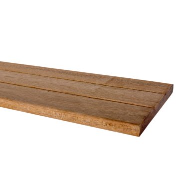 Tuinplank hardhout geschaafd ca. 1,3 x 14,3 cm, lengte ca. 180 cm
