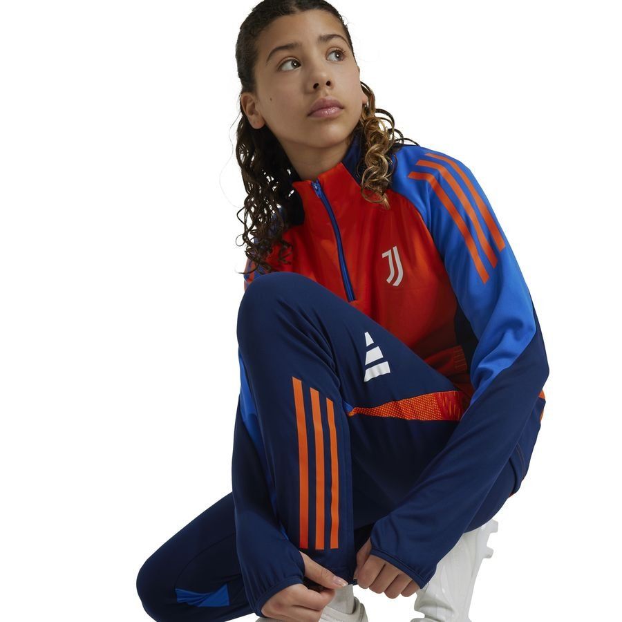 Juventus Bas de Survêtement Tiro 24 - Bleu/Orange Enfant