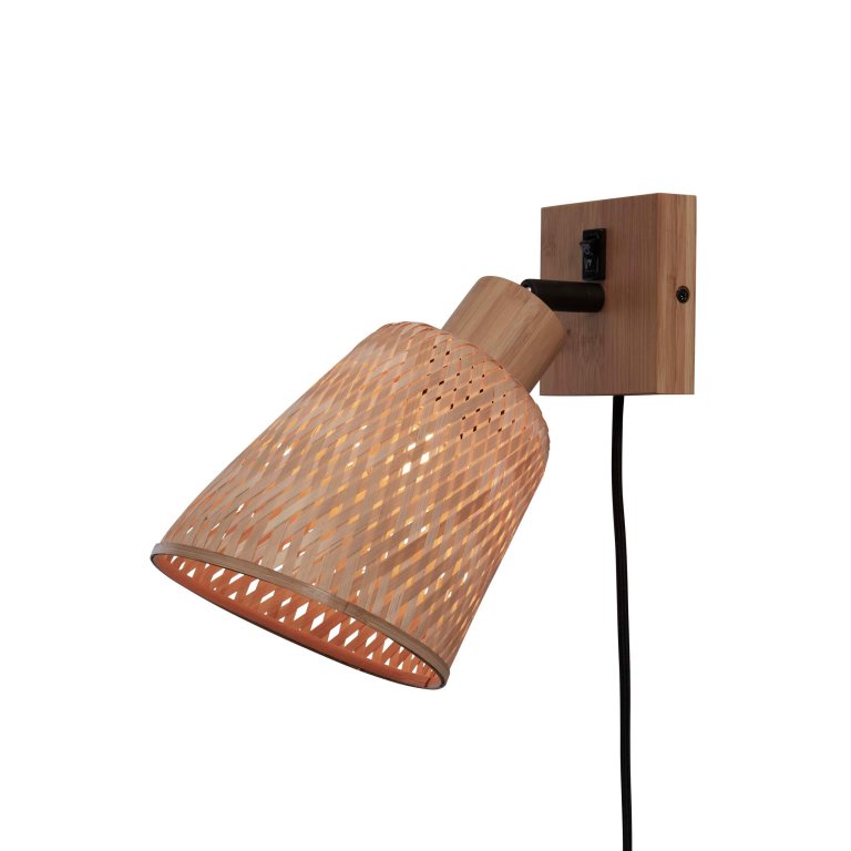 Good&Mojo Java wandlamp bamboe naturel