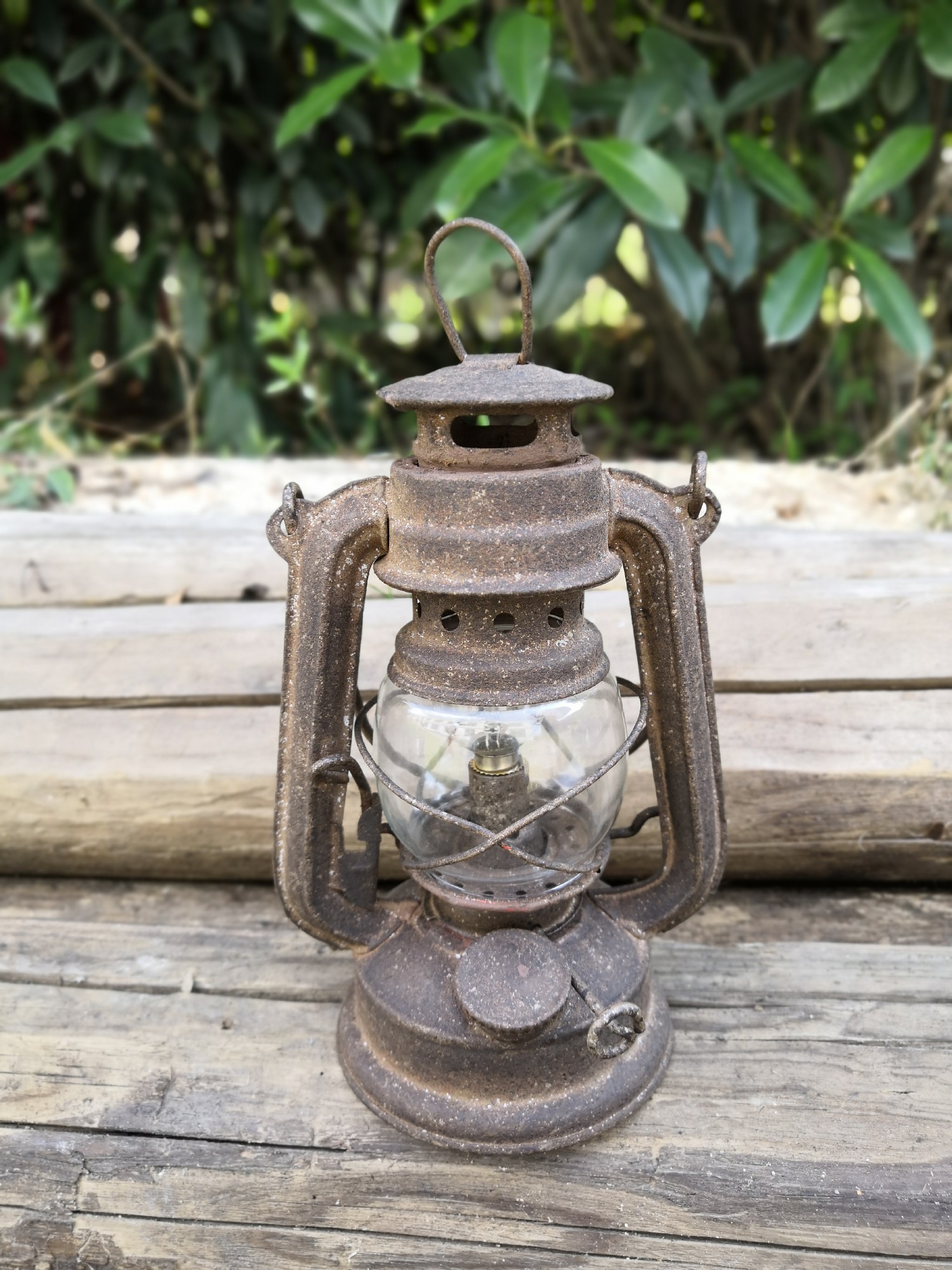Leuchte 'Glester', batteriebetrieben, H 19,5 cm, B 12,5 cm, T 9,7 cm von fischer's lagerhaus