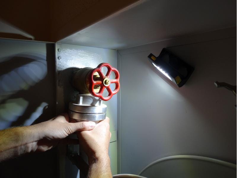 Nordride Stirnlampe DUO Schwarz, 300 lm, IP 65 LED Taschenlampe