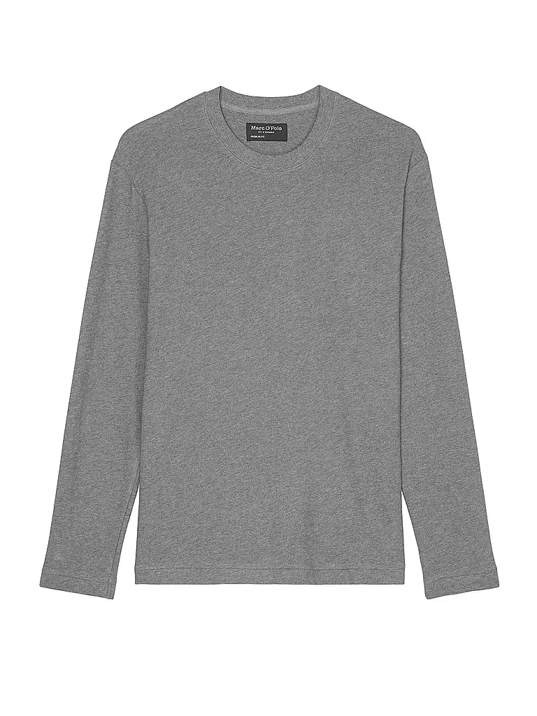 MARC O'POLO Langarmshirt grau