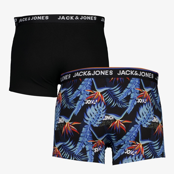Jack & Jones heren boxershorts 2-pack bloemenprint