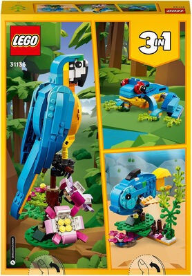 LEGO Creator 31136 Eksotisk papegøye