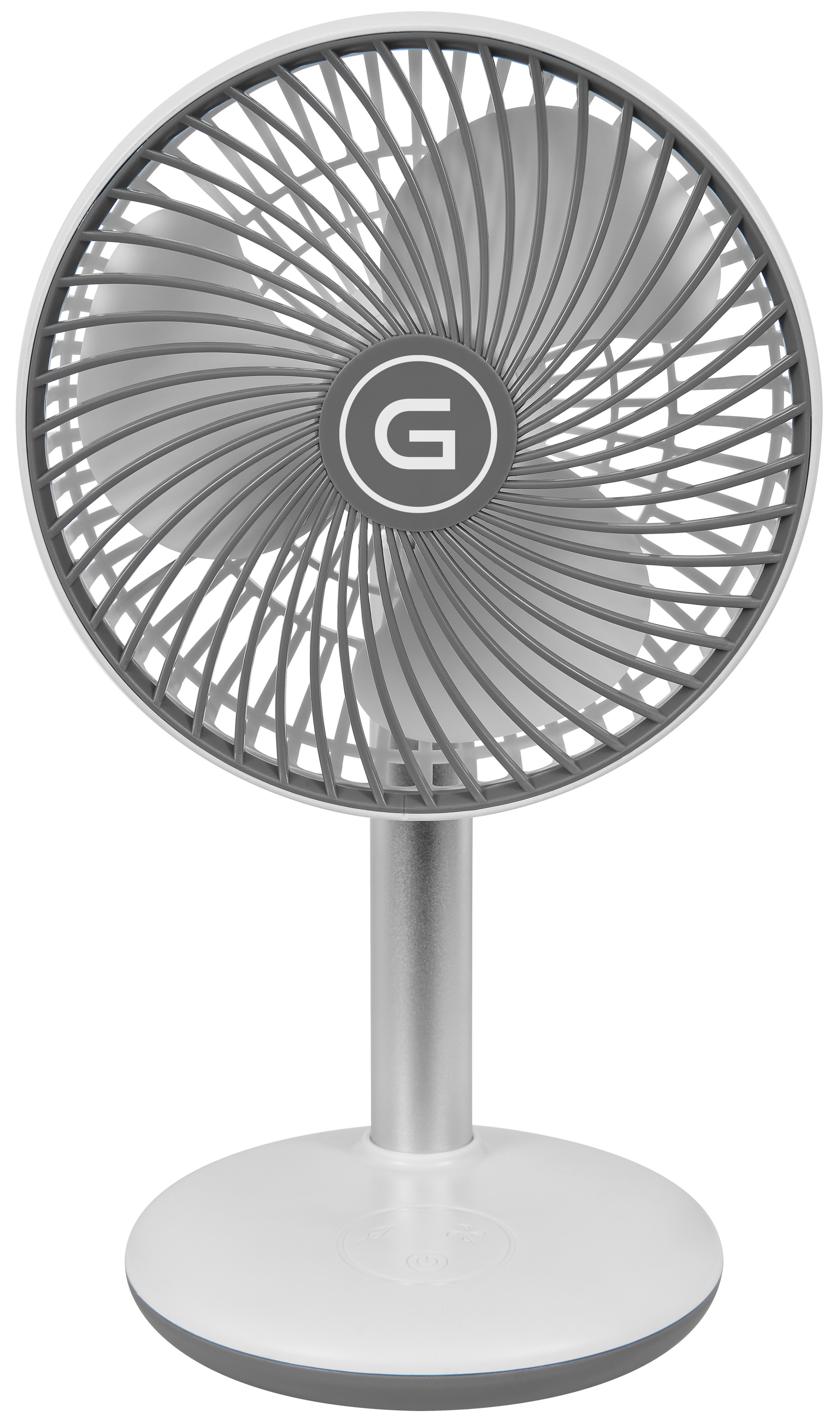 Gutfels Tischventilator »»VENTI 3010 R«« 15 cm Durchmesser kompakt, mit Touch- Bedienung und eine Laufzeit von 12 h