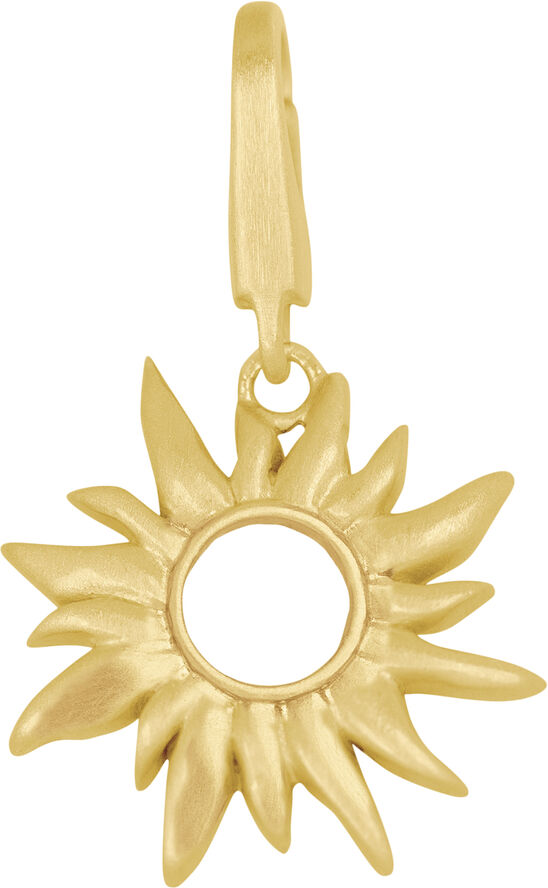 ByBiehl Sun Wild Pendant Small-GP Gold plated silv