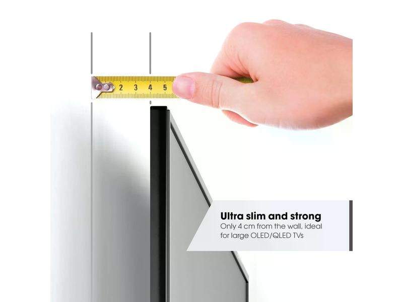 Vogel's Wandhalterung TVM 5645 - Weiss Schwenkbare, ultradünne TV-Wandhalterung für TV-Geräte von 40 bis 77 Zoll