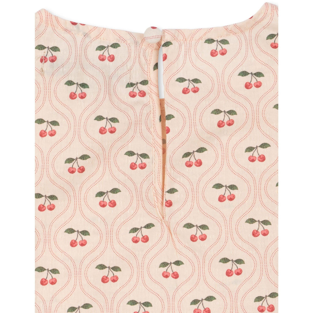 Køb Konges Sløjd Cherry Pink Motif Cianna Bluse GOTS