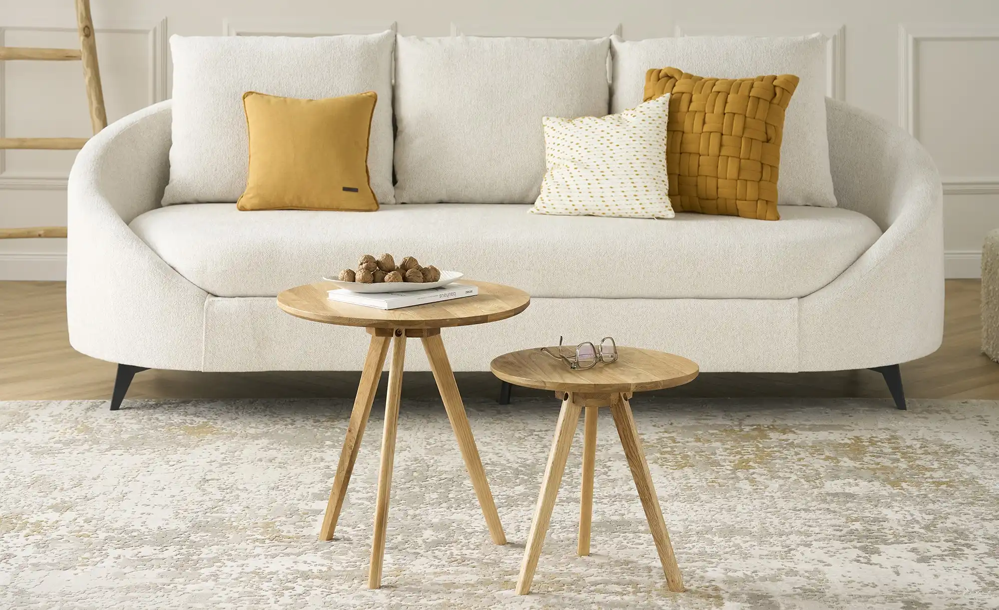 Couchtische, 2er-Set Rotonda