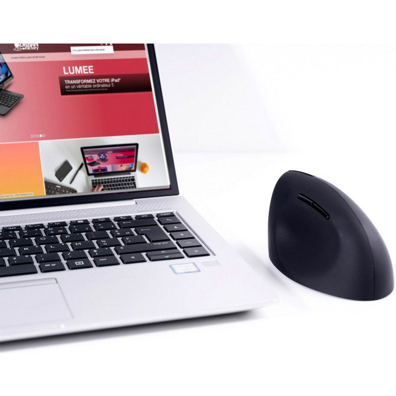 Souris Urban Factory ergonomique verticale sans fil pour droitier