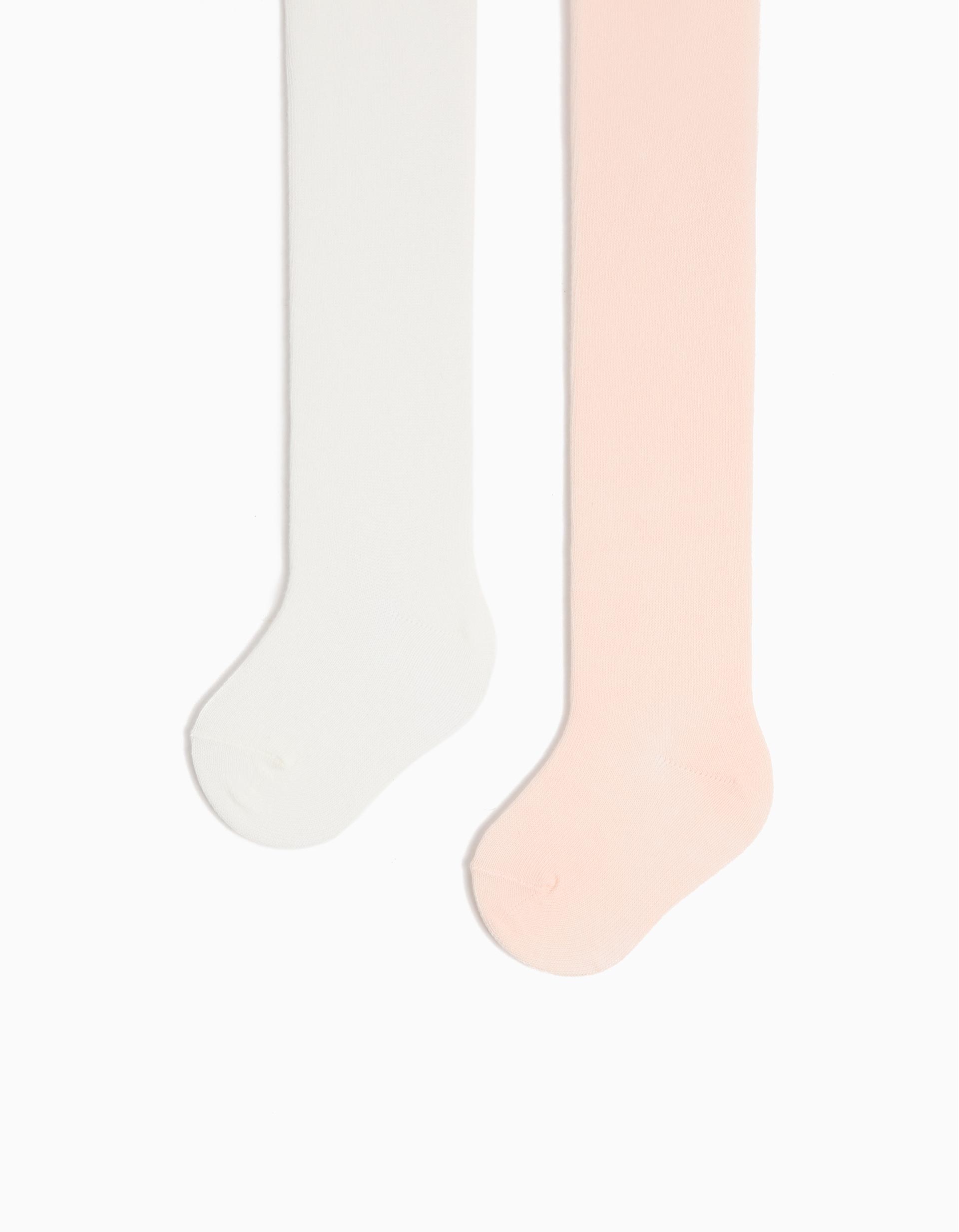 Pack 2 Pares de Collants, Menina, Multicor