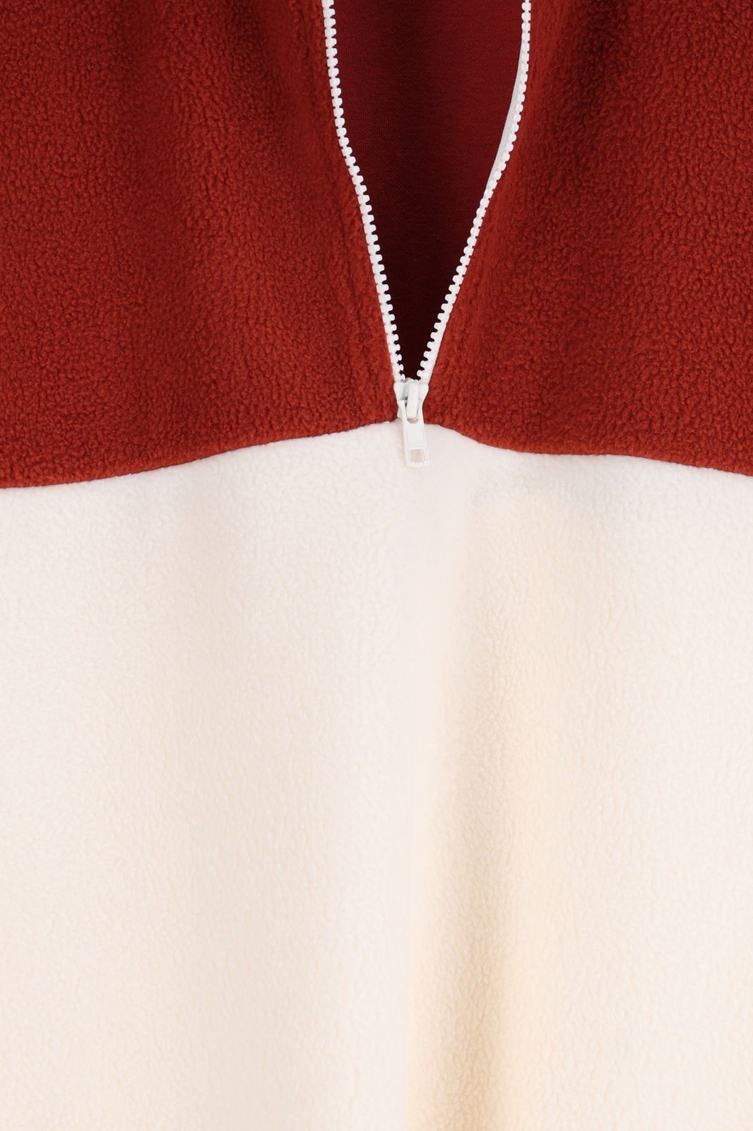 Off white colourblock sweater