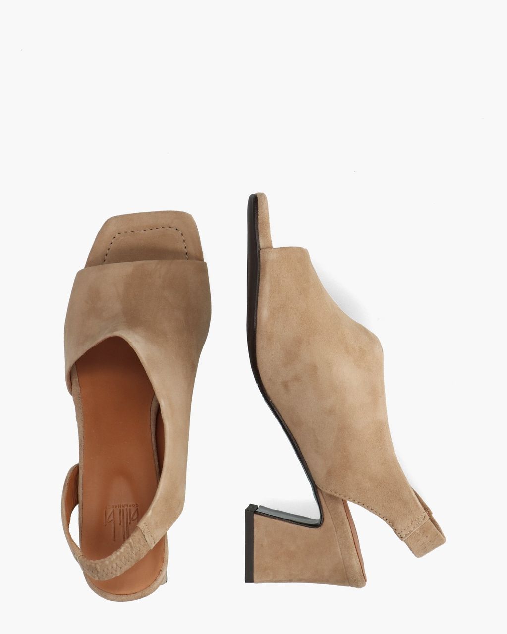 Billi Bi A6590 Beige Dames Slingbacksandalen