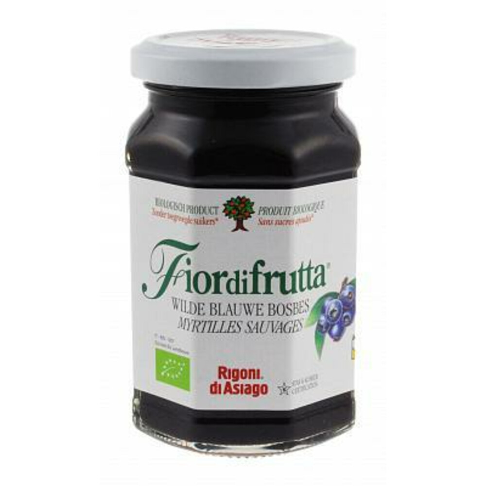 Fiordifrutta Jam Wilde Blauwe Bessen Bio 250 gr