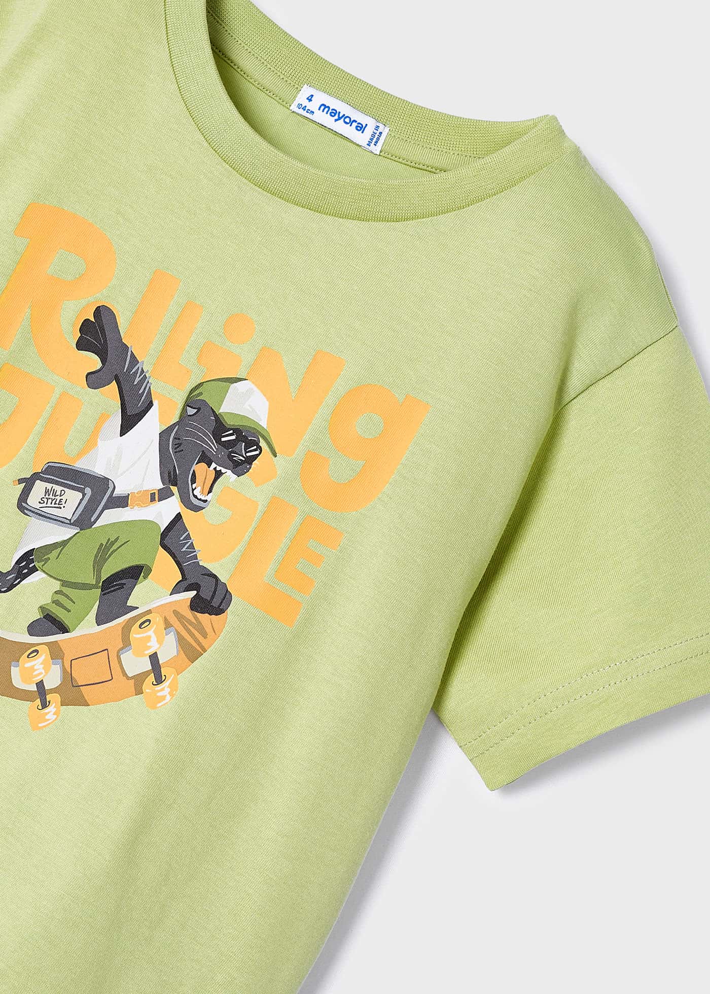 Camiseta estampada Better Cotton para meninos