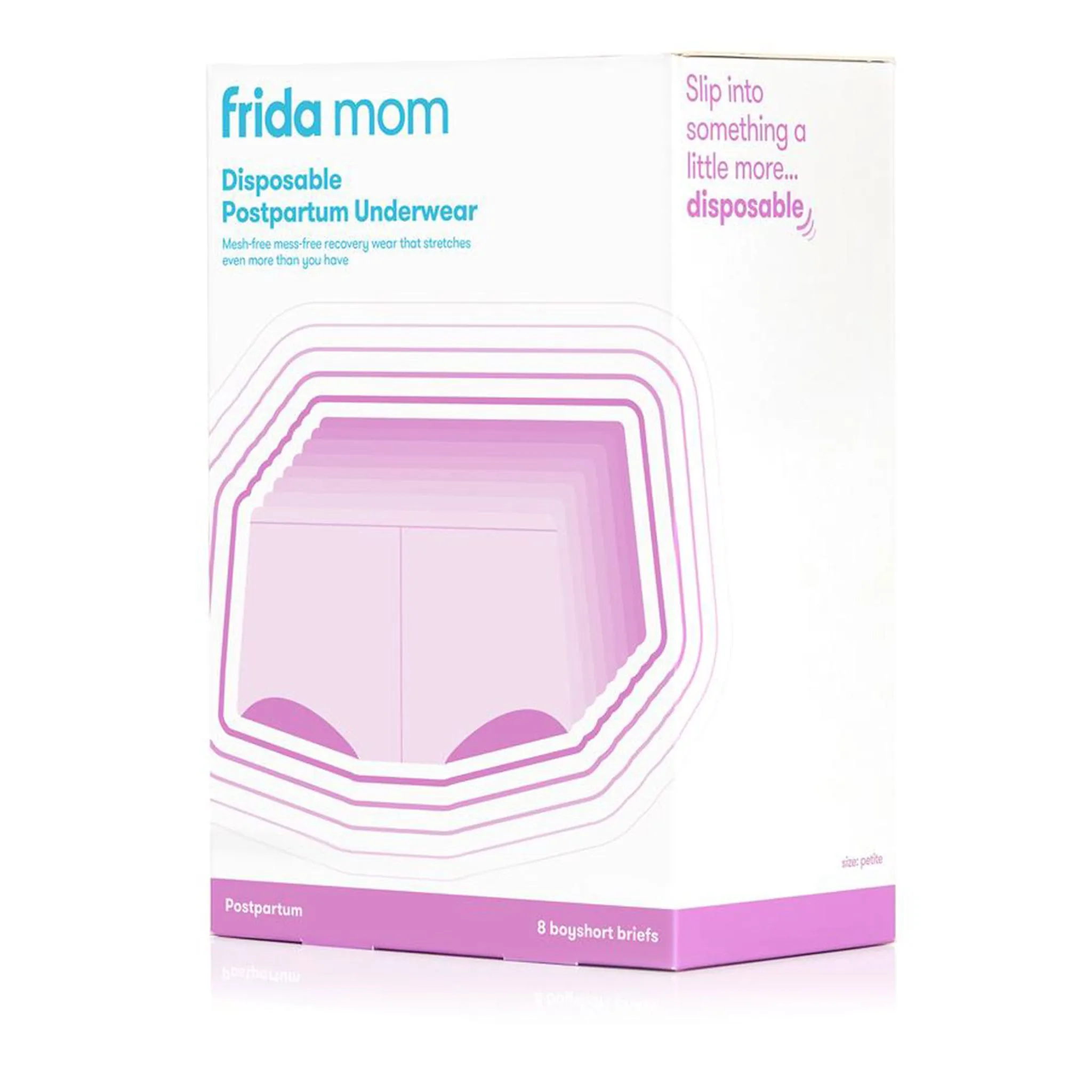 Frida Mom Boxers Jetables Récupération Postnatal (Césarienne et Accouchement Vaginal) - Paquet de 8