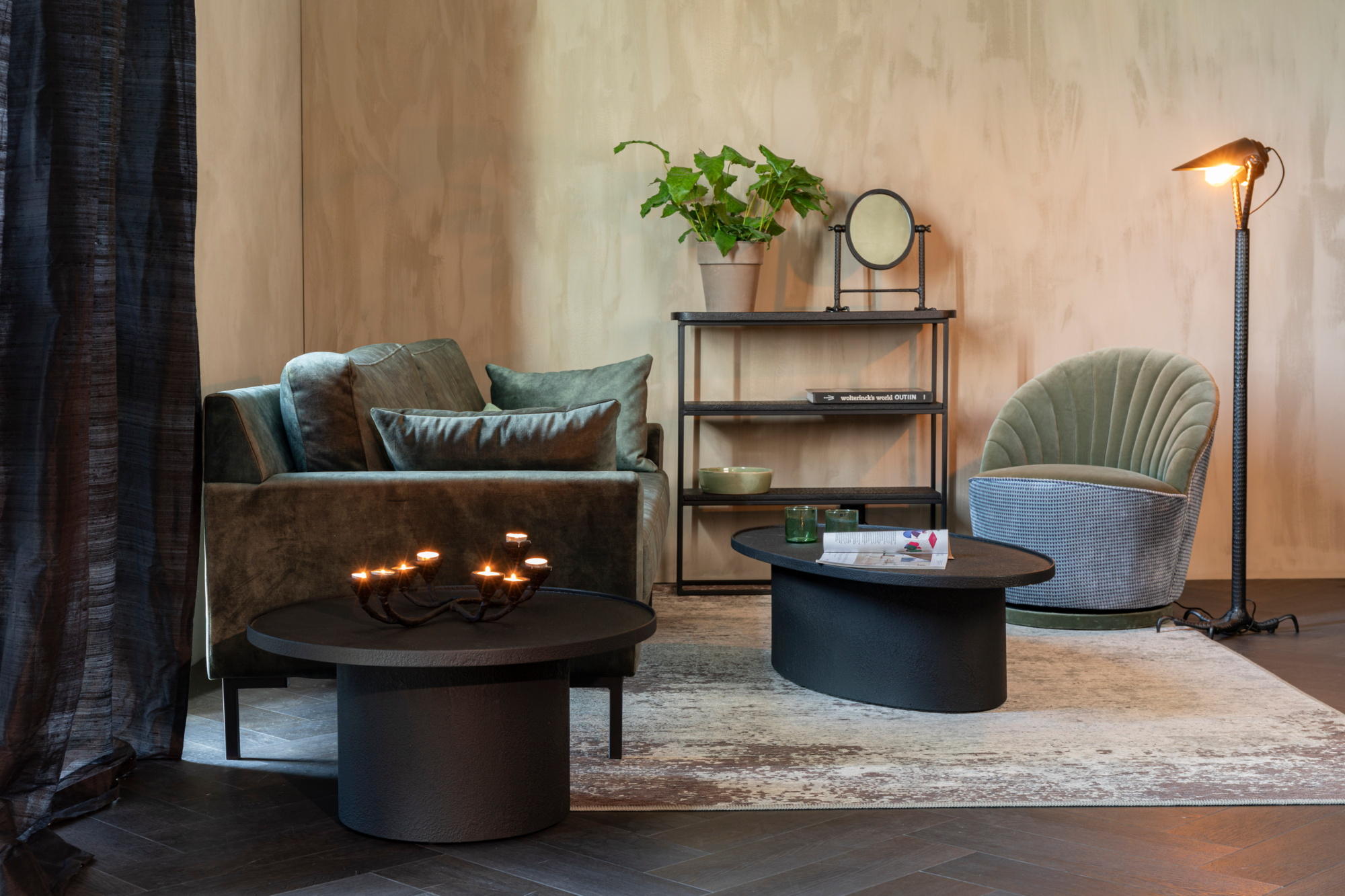 Salontafel Winston rond