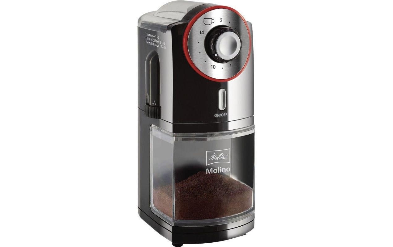 Melitta Kaffeemühle »Molino« 100 W Scheibenmahlwerk 200 gBohnenbehälter